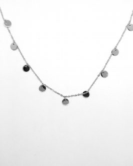 COLLAR PLATA ESTRELLAS